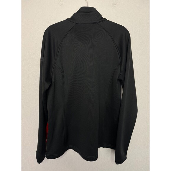 The North Face Large Canyon Flats Fleece Jacket Black Change Healthcare Logo NWT - Picture 13 of 15